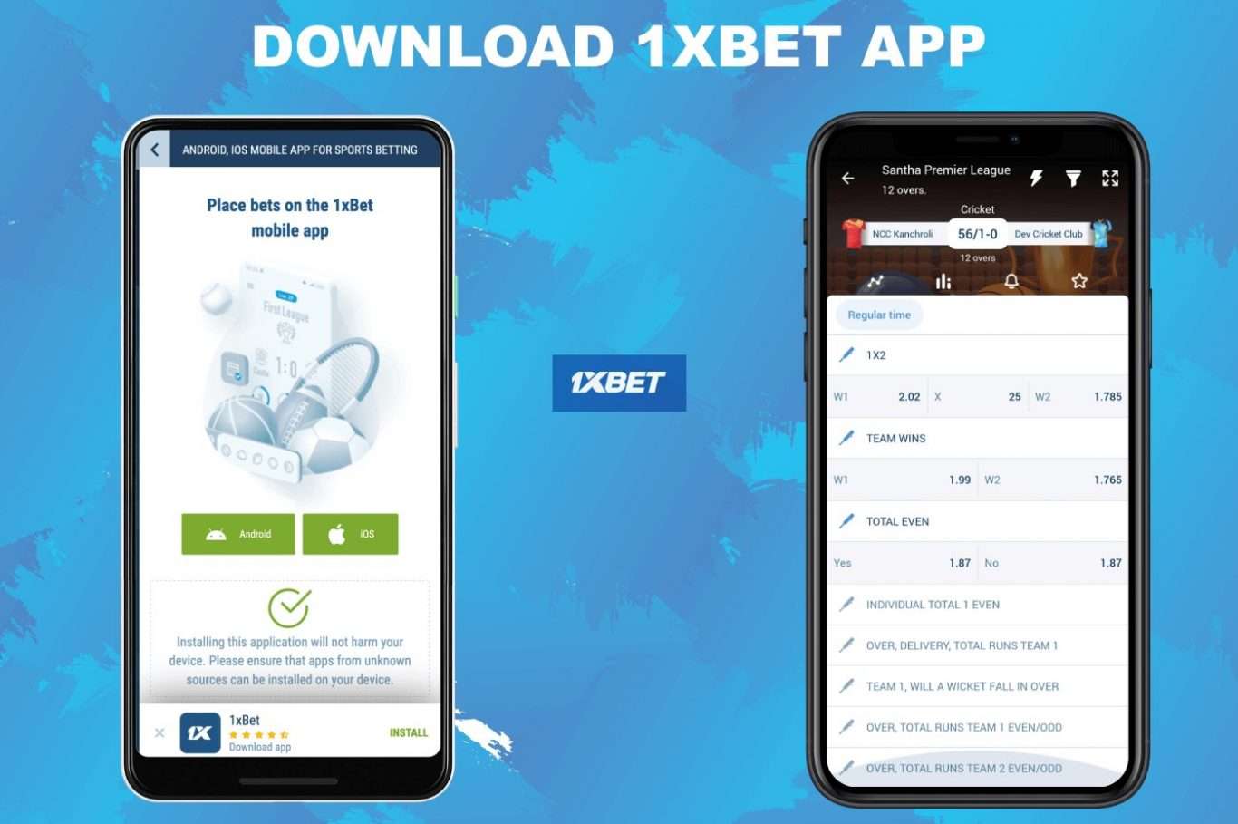 Installation Simplifiée de 1xBet Apk iPhone